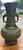Vintage Chinese-Style Archaistic Bronze Hu Vase With Elephant Head Handles, Patinated Finish For Sale - Image 6 of 18