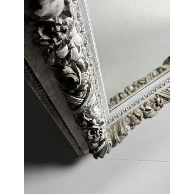 French White Mirrors, Set of 3 For Sale - Image 13 of 18