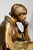 Rare Antique Bertolini Clemente “Pensive” Bronze Woman Figural Sculpture Statue Bookends Ovington New York Luxury Home Decor Art For Sale In New York - Image 6 of 18