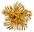 Vintage Tiffany & Co. 18k Yellow Gold Sea Anemone Pin Brooch For Sale