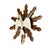 Rustic European Vintage Large European Dove Sunburst Wall Decor 20"/Holy Spirit For Sale - Image 3 of 7