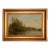 "On the Banks of the River" Contemporary Landscape Reproduction Print on Canvas, Framed 10.5x14.5 For Sale