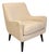 Cream Bucket Lounge Chair For Sale