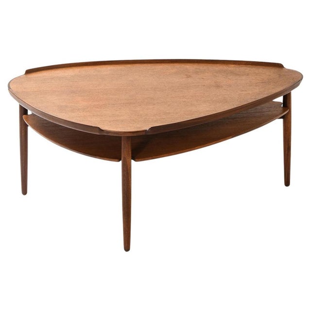 Wood Teak Coffee Table from Yngve Ekström, 1950s For Sale - Image 7 of 7
