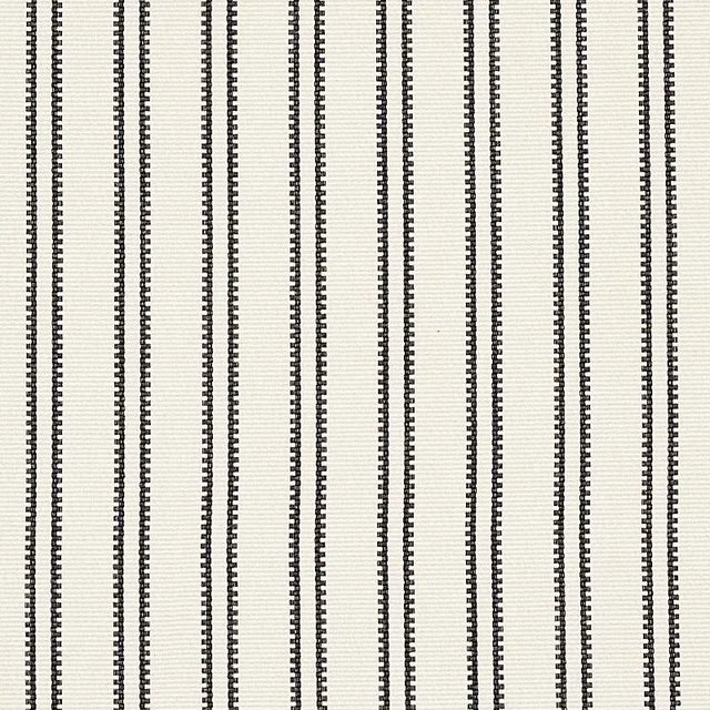 This stripe has delicate details and a charming, grosgrain-like ribbed texture. It's a hardwearing upholstery stripe that...