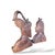 Ottoman Empire Busts in Hand-Carved Wood, Set of 2 For Sale - Image 6 of 10