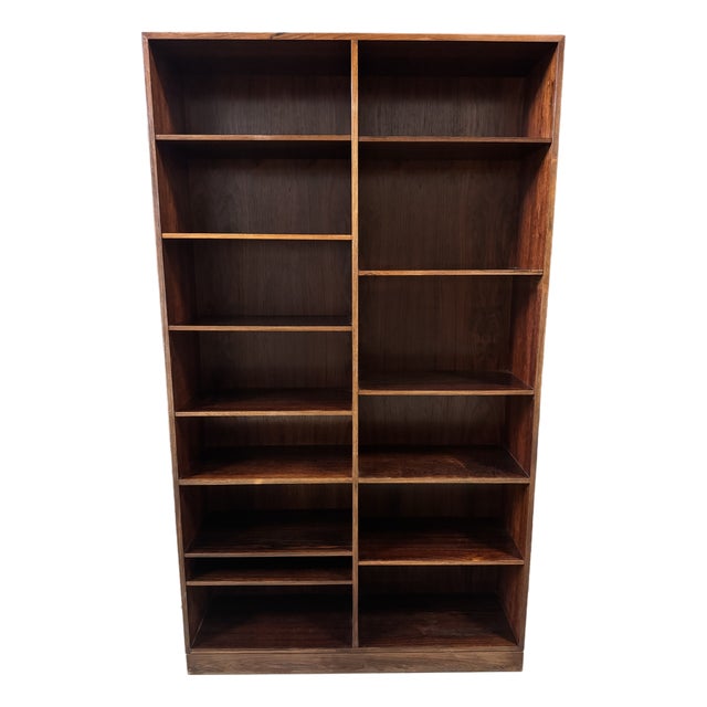 1970’s Danish Modern Carlo Jensen Rosewood Bookcase For Sale