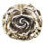 Large Sam Philipe Sterling Silver Flower Pendant Brooch For Sale