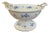 Large Victorian Blue and White Fruit Bowl, 1880s For Sale