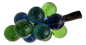 Mid Century Modern Lucite Grape Cluster.