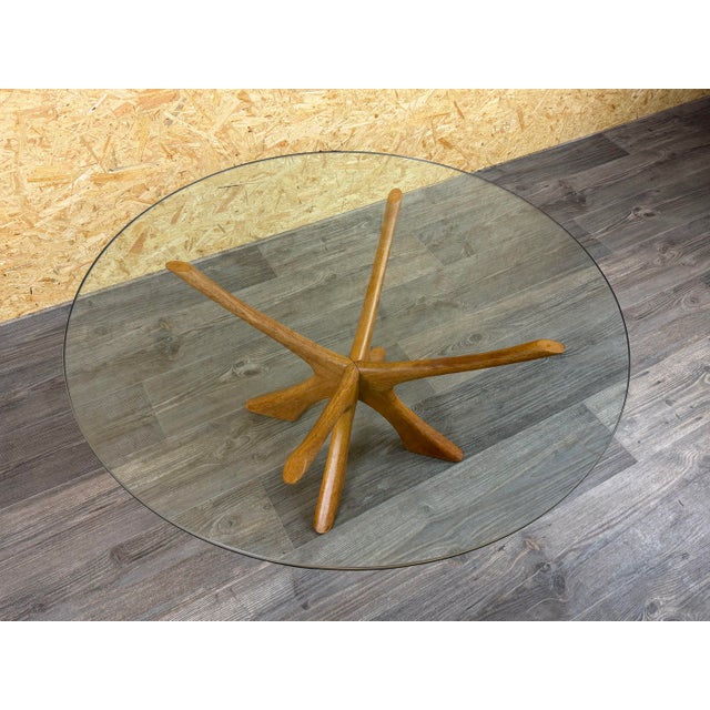 Teak Coffee Table T118 Glass by Illum Wikkelso for Niels Eilersen, 1970s For Sale - Image 12 of 18