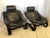Kroken Style Leather Armchairs, a Pair For Sale In San Antonio - Image 6 of 12