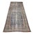 Antique Persian Malayer Gallery Rug, Hand-Knotted Wool, Geometric Pattern, 7x15, Blue & Ivory For Sale