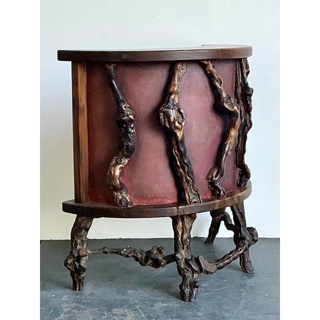 Mid 20th Century Vintage French Heavy Vine Dry Bar For Sale - Image 5 of 12