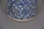 Vase from Michael Andersen, Bornholm. Design by Marianne Starck. Model no. 6105. with blue decoration. The vase is in...