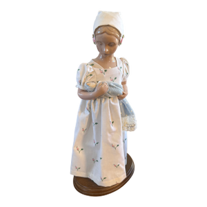 Vintage Bing & Grondahl Mary Doll and Baby Porcelain Figurine 1983 Denmark