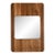 NOIR Franklin Mirror, B, Dark Walnut For Sale