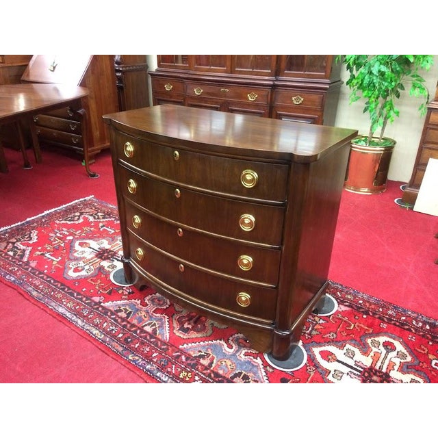 Statton Bowfront Chest Bachelor Chest Chairish