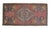 Textile 1970s Small Rug, Entryway Rug, Bath Mat, Kitchen Decor, Turkish Rug, Doormat 1'8" X 3'3" For Sale - Image 7 of 14