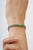 Emerald Art Deco Style 10.19 CTW Prong Set Emerald Fine Line Tennis Bracelet - May Birthstone Edition For Sale - Image 8 of 14