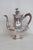 Traditional Early 20th Century Silver Plated Swan Neck Tea Coffee Pot Tapered Baluster With Wood Handle For Sale - Image 3 of 16