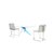 Yrjö Kukkapuro Cloud Chair Set of 6, Sky Blue and Teal, Avarte Finland, 1984 For Sale - Image 13 of 16