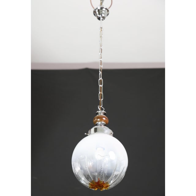 Glass Vintage Chandeliers by Carlo Nason for Mazzega, 1970s For Sale - Image 7 of 17