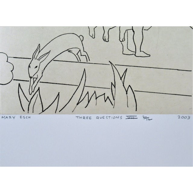 Early 21st Century Mary Esch, Three Questions #VII, 2003 For Sale - Image 5 of 7