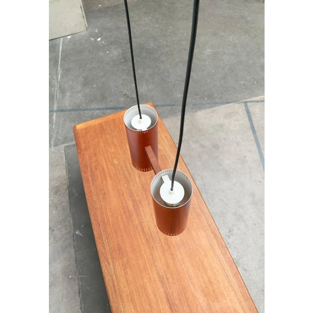 Mid-Century Danish Cylinder II Pendant Lamp by Jo Hammerborg for Fog & Mørup For Sale - Image 5 of 18