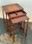 Brown Vintage Theodore Alexander Wood Nesting Tables With Game Boards For Sale - Image 8 of 16