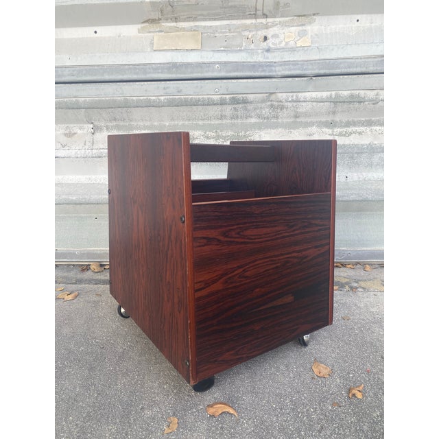 Mid-Century Modern 1960s Norwegian Magazine Rack For Sale - Image 3 of 12