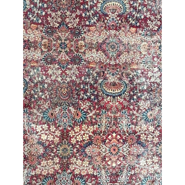 1910s Antique Persian Lavar , 8'8" X 11'9" For Sale - Image 5 of 9