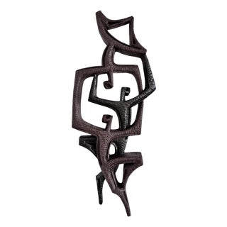 Joop Puntman, Brutalist Sculpture, 1960, Ceramic For Sale