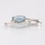 7.8Ct Santa Maria Aquamarine Pendant With Natural Diamonds Accents: 14k Gold For Sale In Columbus - Image 6 of 8