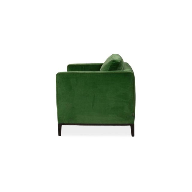 Maxalto by B&b Italia Lucrezia Soft Armchair Fabric Green Sam by Antonio Citterio from B&b Italia / C&b Italia For Sale - Image 10 of 11