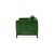 Maxalto by B&b Italia Lucrezia Soft Armchair Fabric Green Sam by Antonio Citterio from B&b Italia / C&b Italia For Sale - Image 10 of 11