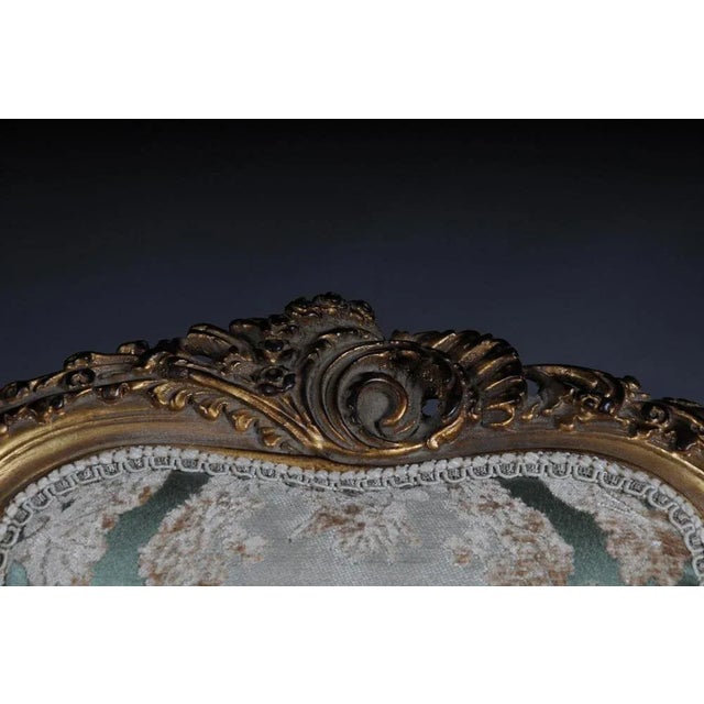 Vintage Rococo Beech Sofa For Sale - Image 4 of 13