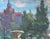 Realism City Landscape Urban Oil Painting Original Ukrainian Artist Sokolovsky G. 18-24 1960s For Sale - Image 3 of 6