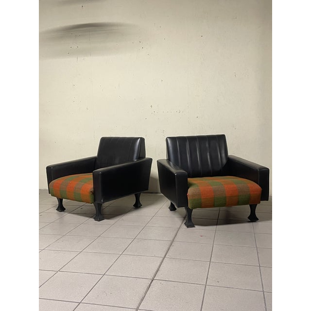 Italian Armchairs, 1950s, Set of 2 For Sale - Image 9 of 18