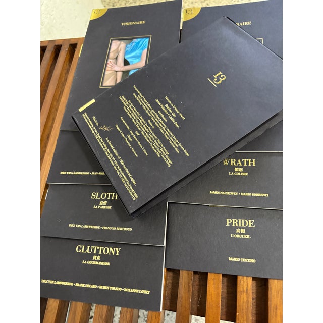 Visionaire 13: Seven Deadly Sins 1st, Ed. Numbered 1241/1500 Rare For Sale - Image 4 of 18