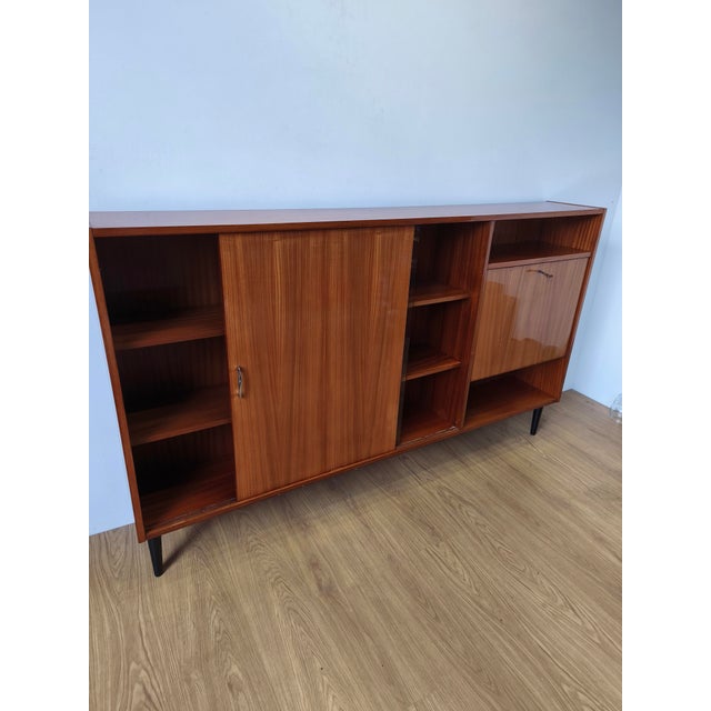 Modernist Wooden Sideboard, 1970s For Sale - Image 4 of 18