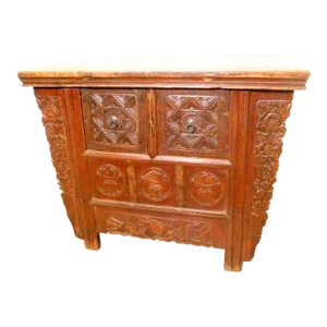 Antique Chinese Altar Cabinet, Circa 1800-1849