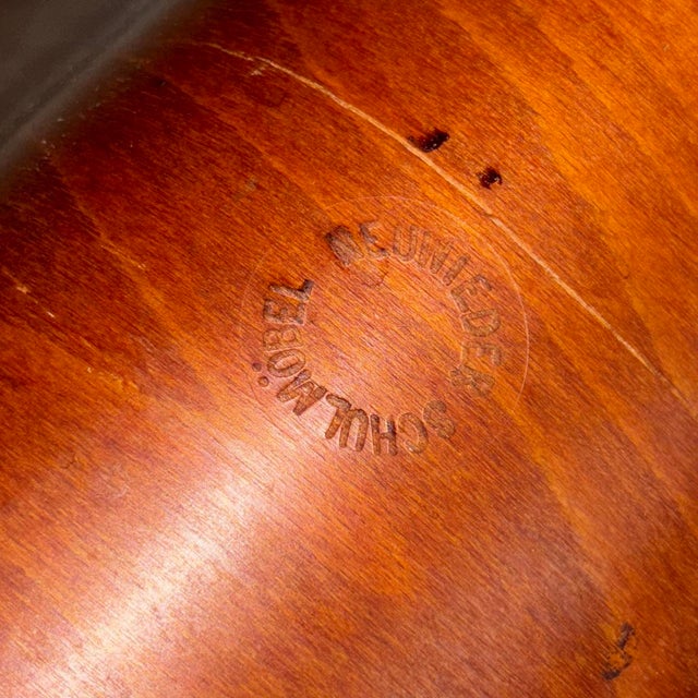 1960s Vintage Bentwood Stacking Chairs – Danish Modern Style, Chrome Frame (Set of 4) For Sale - Image 5 of 11