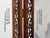Wood Chinese Four Panel Folding Screen, Vintage For Sale - Image 7 of 12