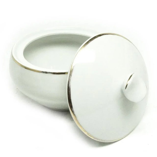 Art Deco Polish Sugar Bowl from Karolina, 1960s For Sale - Image 4 of 7