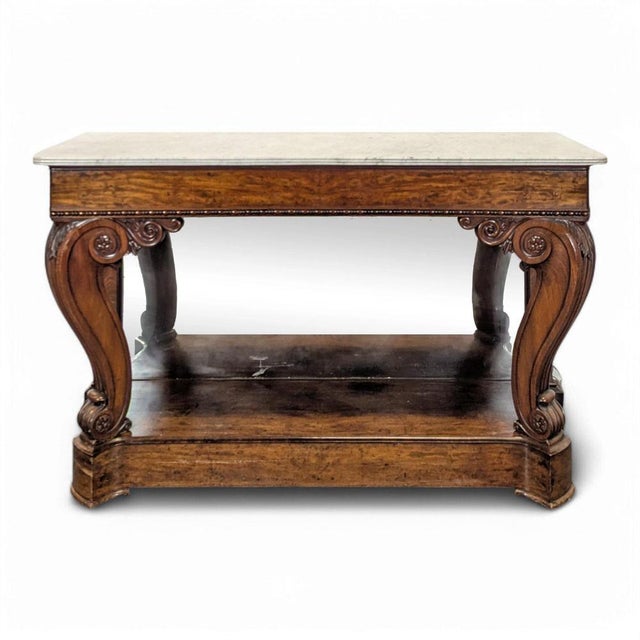 Restoration Console with Mirror Base from Gomien For Sale - Image 12 of 12