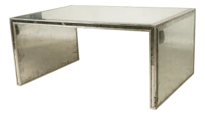 A Vintage John Richard Mirrored Coffee Table