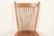 Stickley Style American Colonial Solid Oak Spindle Back Windsor Side Chairs or Dining Chairs, Pair For Sale In South Bend - Image 6 of 13