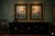 Chinese 1990s Print of Chinese Screen With Lotus Blooms and Cranes by Japanese Artist Yuki - Set of 2 For Sale - Image 3 of 4