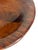 Wood Vintage South African Folk Art Heavy Wood Bowl For Sale - Image 7 of 11